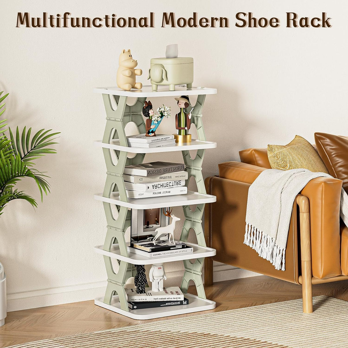 Modular Stackable Shoe Rack