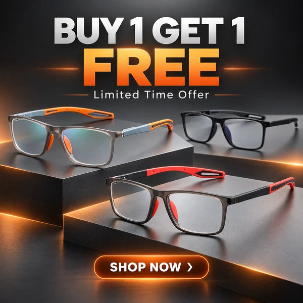 Lightweight Flexi-Fit Anti-Blue Light Reading Glasses Readers