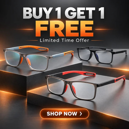 Lightweight Flexi-Fit Anti-Blue Light Reading Glasses Readers