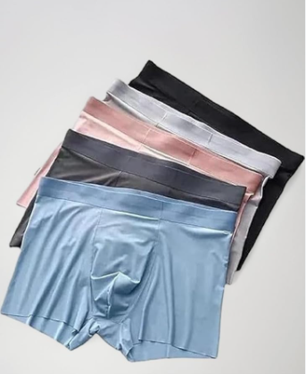 Seamless Trunks for Men - Breathable Boxer Briefs