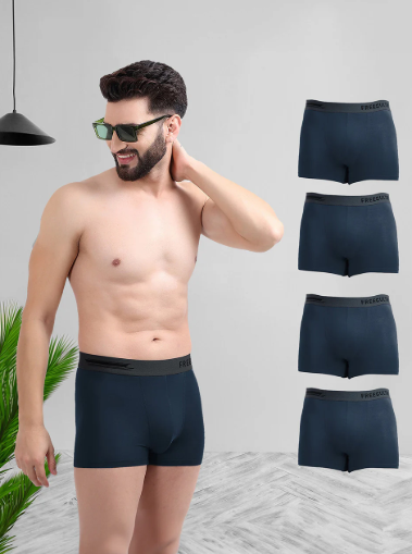 Seamless Trunks for Men - Breathable Boxer Briefs