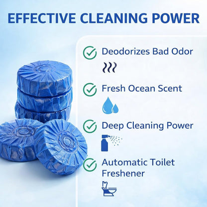Toilet Bowl Freshener & Cleaner Tablets